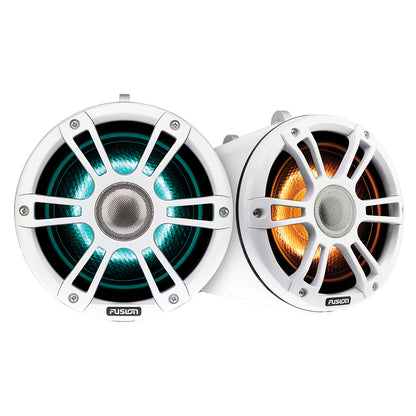 Fusion SG-FLT652SPW 6.5" Wake Tower Speakers w/CRGBW LED Lighting - White [010-02438-01]