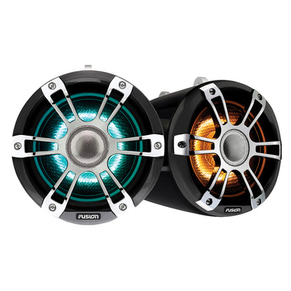 Fusion SG-FLT652SPC 6.5" Wake Tower Speakers w/CRGBW LED Lighting - Sports Chrome [010-02438-00]