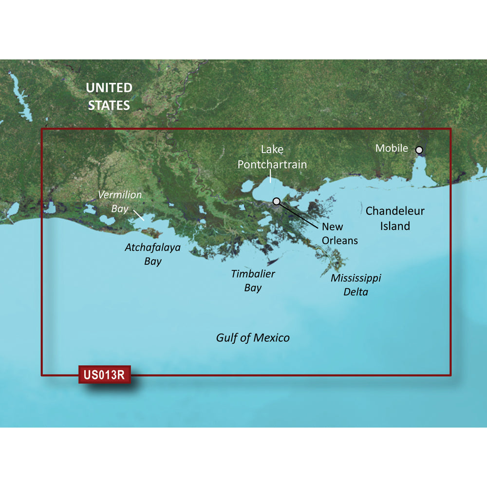 Garmin BlueChart g3 Vision HD - VUS013R - Mobile - Lake Charles - microSD/SD [010-C0714-00]