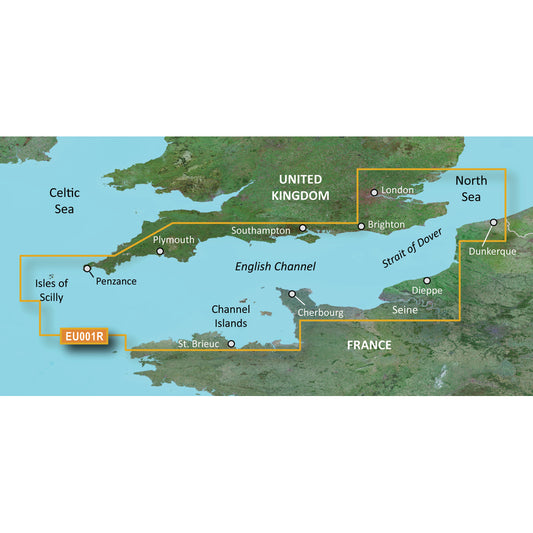 Garmin BlueChart g3 Vision HD - VEU001R - English Channel - microSD/SD [010-C0760-00]