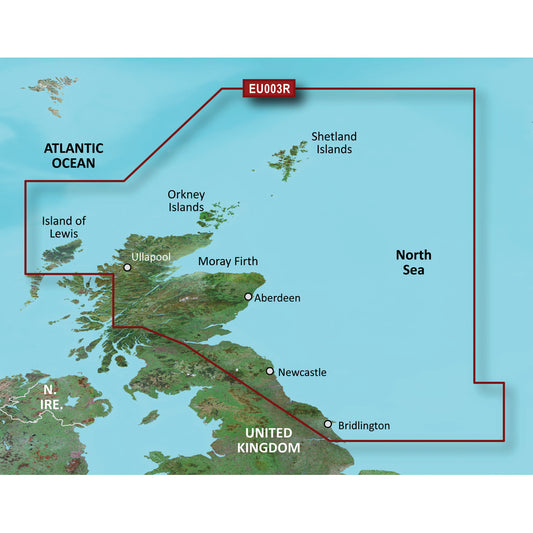 Garmin BlueChart g3 Vision HD - VEU003R - Great Britain, Northeast Coast - microSD/SD [010-C0762-00]