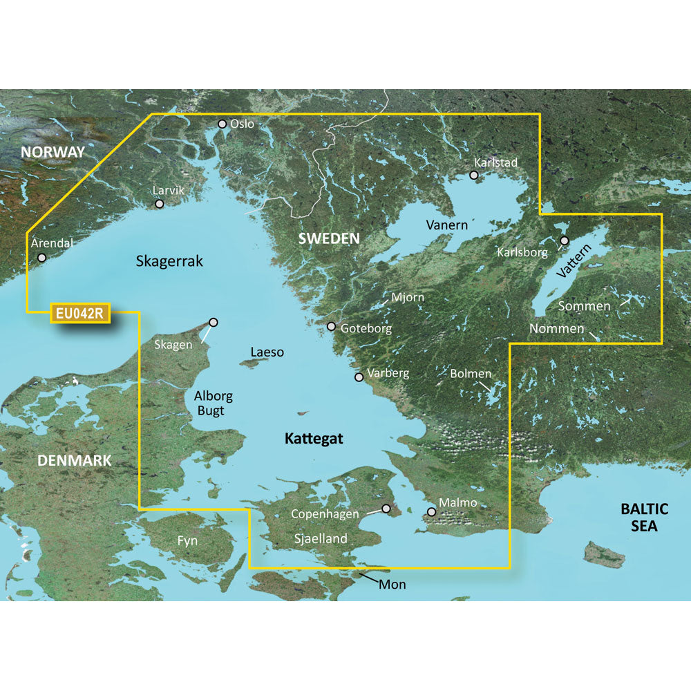 Garmin BlueChart g3 Vision HD - VEU042R - Oslo to Trelleborg - microSD/SD [010-C0779-00]