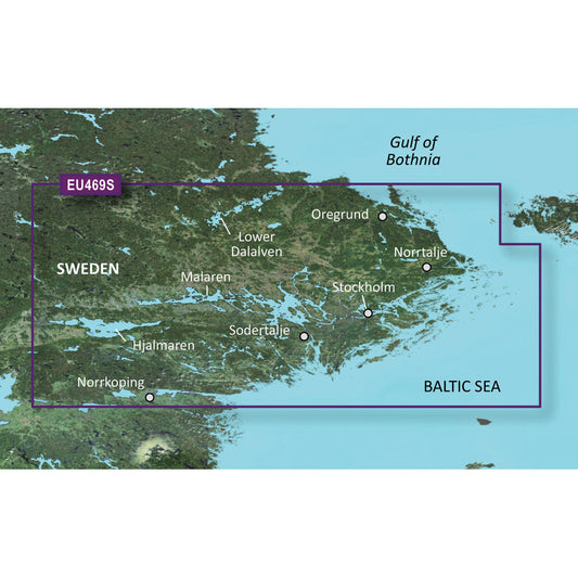 Garmin BlueChart g3 Vision HD - VEU469S - Stockholm  Mlaren - microSD/SD [010-C0813-00]