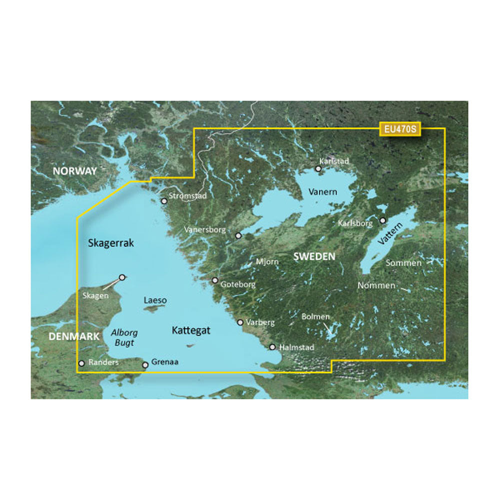 Garmin BlueChart g3 Vision HD - VEU470S - Stromstad to Halmstad - microSD/SD [010-C0814-00]