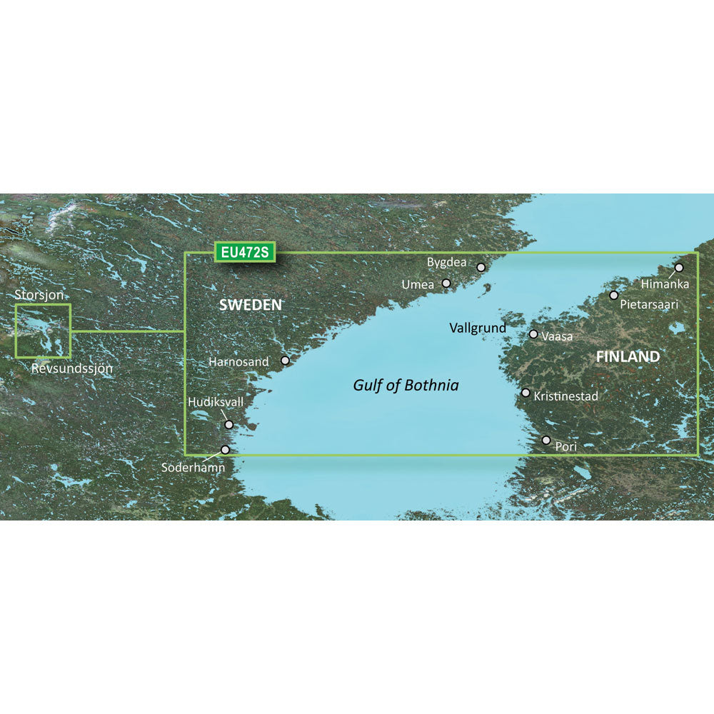 Garmin BlueChart g3 Vision HD - VEU472S - Gulf of Bothnia, Center - microSD/SD [010-C0816-00]