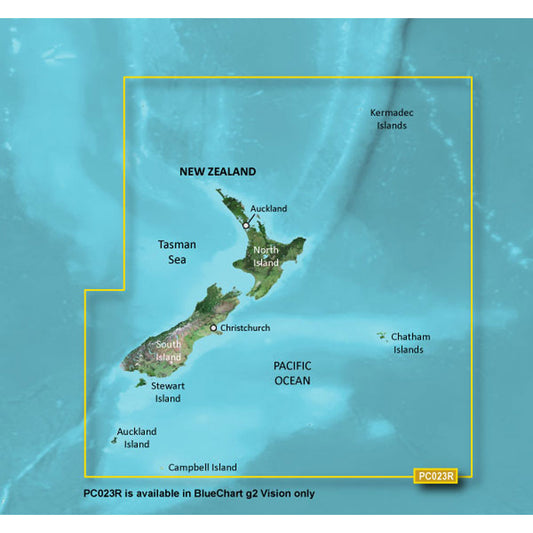 Garmin BlueChart g3 Vision HD - VPC023R - New Zealand - microSD/SD [010-C0757-00]