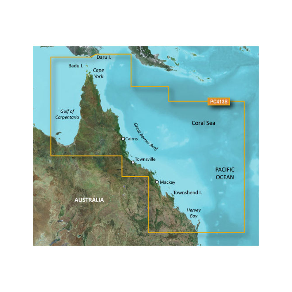 Garmin BlueChart g3 Vision HD - VPC413S - Mornington I. - Hervey Bay - microSD/SD [010-C0871-00]