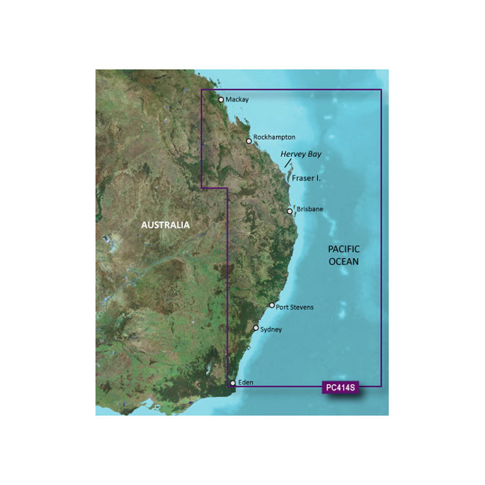 Garmin BlueChart g3 Vision HD - VPC414S - Mackay to Twofold Bay - microSD/SD [010-C0872-00]