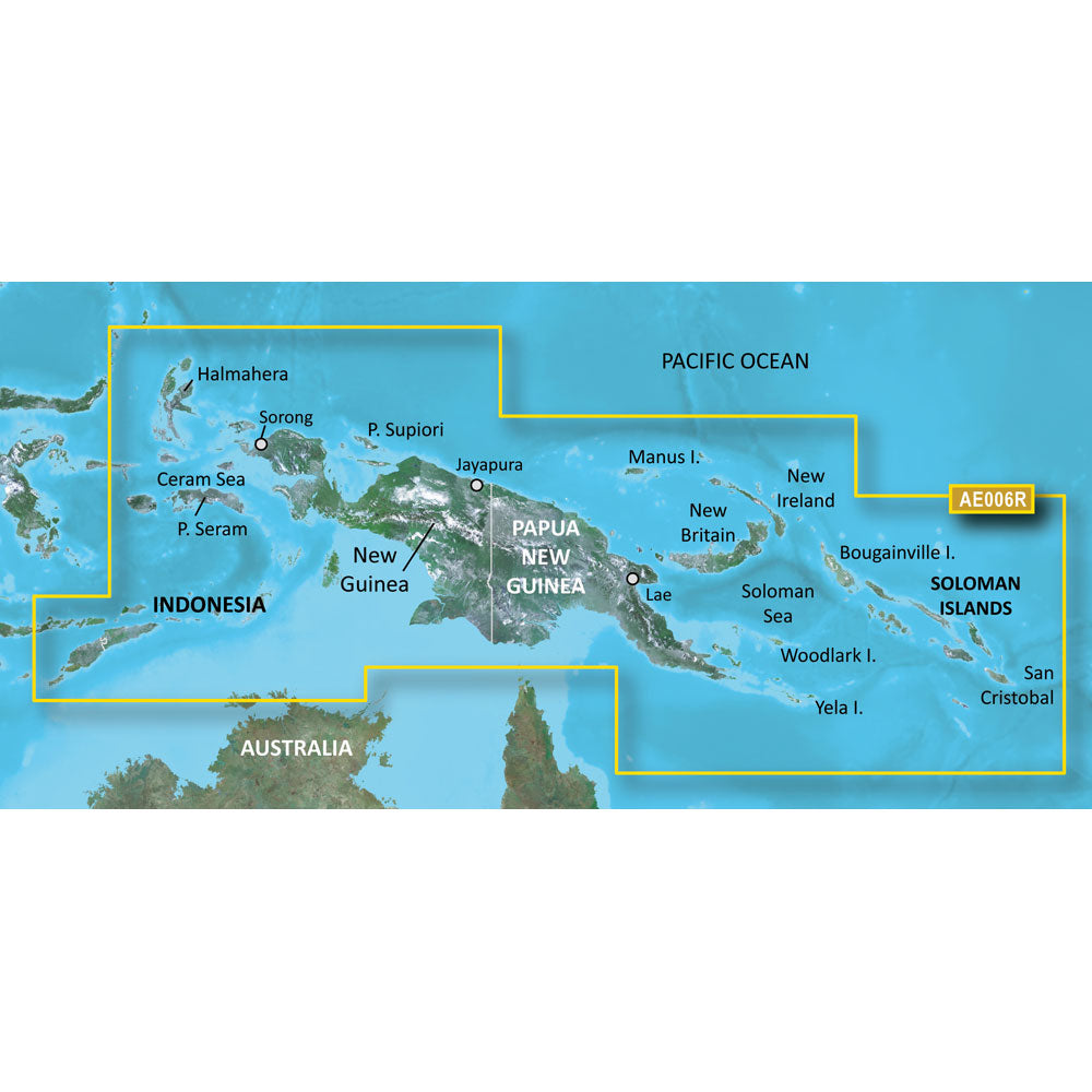 Garmin BlueChart g3 Vision HD - VAE006R - Timor Leste/New Guinea - microSD/SD [010-C0881-00]