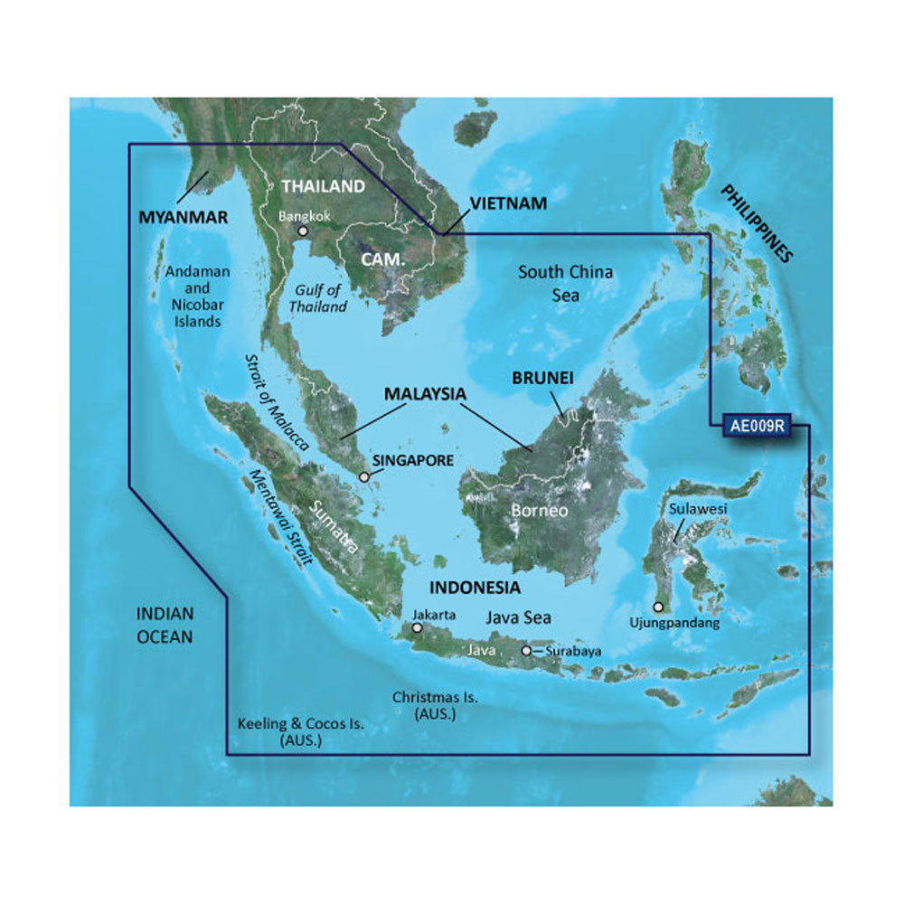 Garmin BlueChart g3 Vision HD - VAE009R - Sin/Mal/Indonesia - microSD/SD [010-C0884-00]