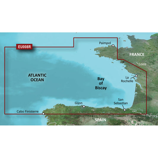 Garmin BlueChart g3 HD - HXEU008R - Bay of Biscay - microSD/SD [010-C0766-20]