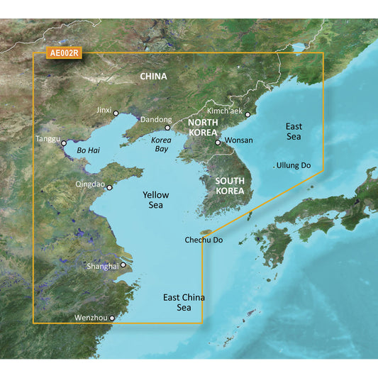 Garmin BlueChart g3 HD - HXAE002R - Yellow Sea - microSD/SD [010-C0877-20]