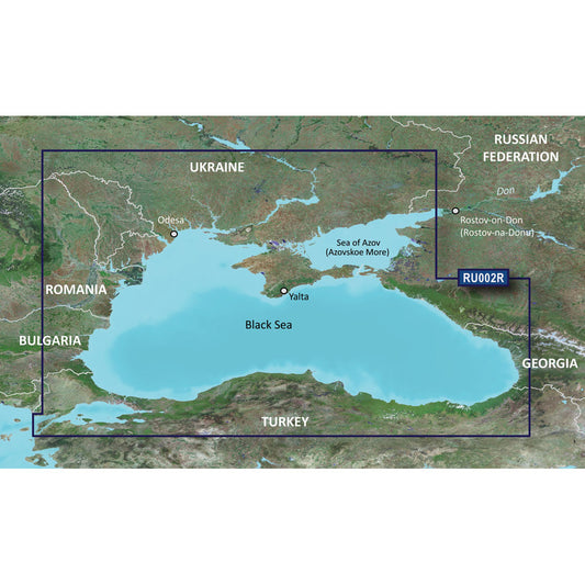 Garmin BlueChart g3 Vision HD - VEU063R - Black Sea  Azov Sea - microSD/SD [010-C1064-00]