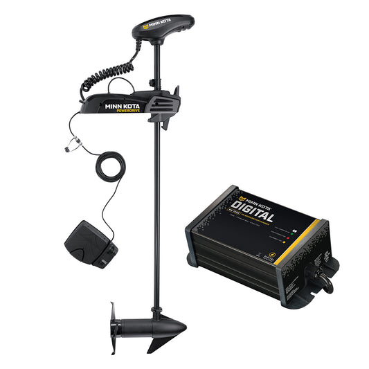 Minn Kota Powerdrive 55_BT - 12v-55lb-54" w/ Free MK-106D On-Board Charger [1358739]