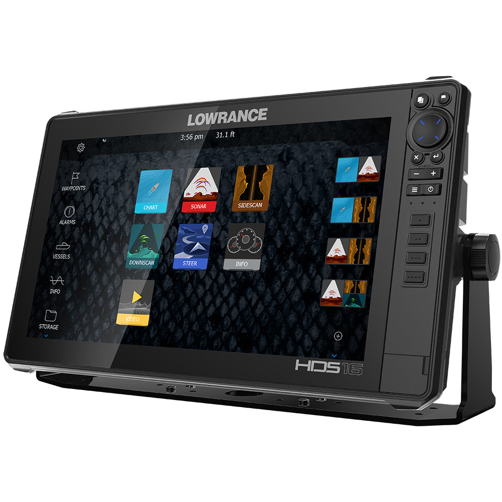 Lowrance HDS-16 LIVE No Transducer w/C-MAP Pro Chart [000-14433-001]