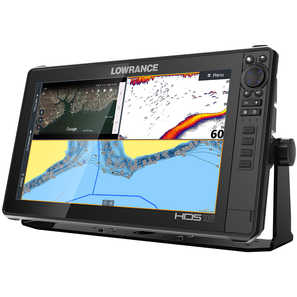 Lowrance HDS-16 LIVE No Transducer w/C-MAP Pro Chart [000-14433-001]