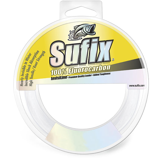 Sufix 100% Fluorocarbon Invisiline Leader - 80lb - 110yds [682-080]