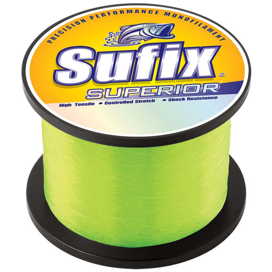 Sufix Superior Hi-Vis Yellow Monofilament - 130lb - 1640 yds [650-330]