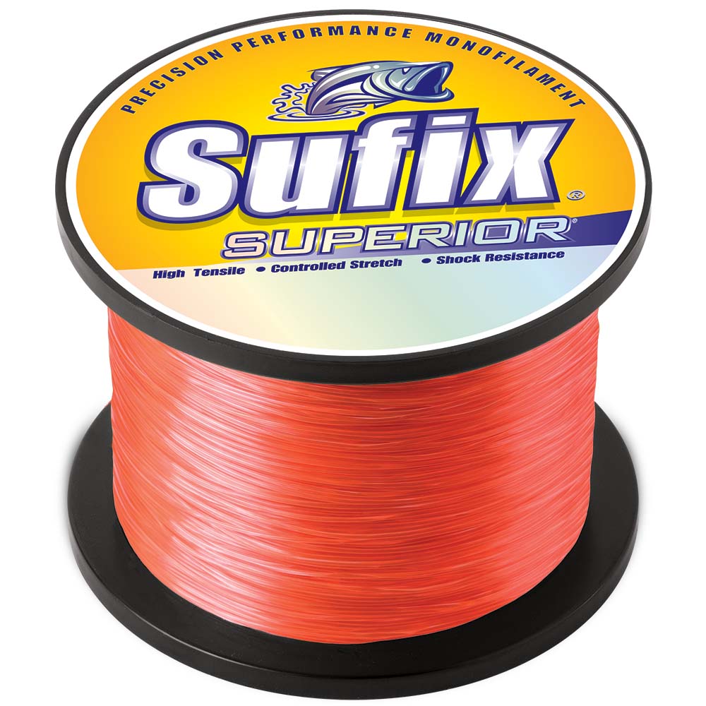 Sufix Superior Neon Fire Monofilament - 130lb - 370 yds [643-330]