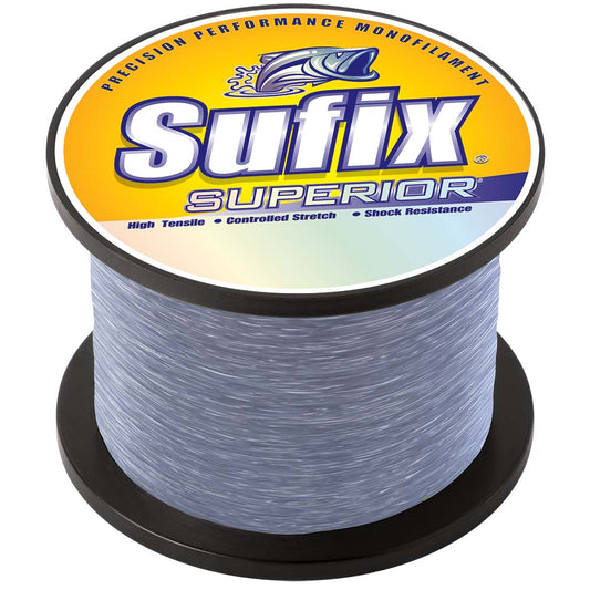 Sufix Superior Smoke Blue Monofilament - 60lb - 3655 yds [649-060]