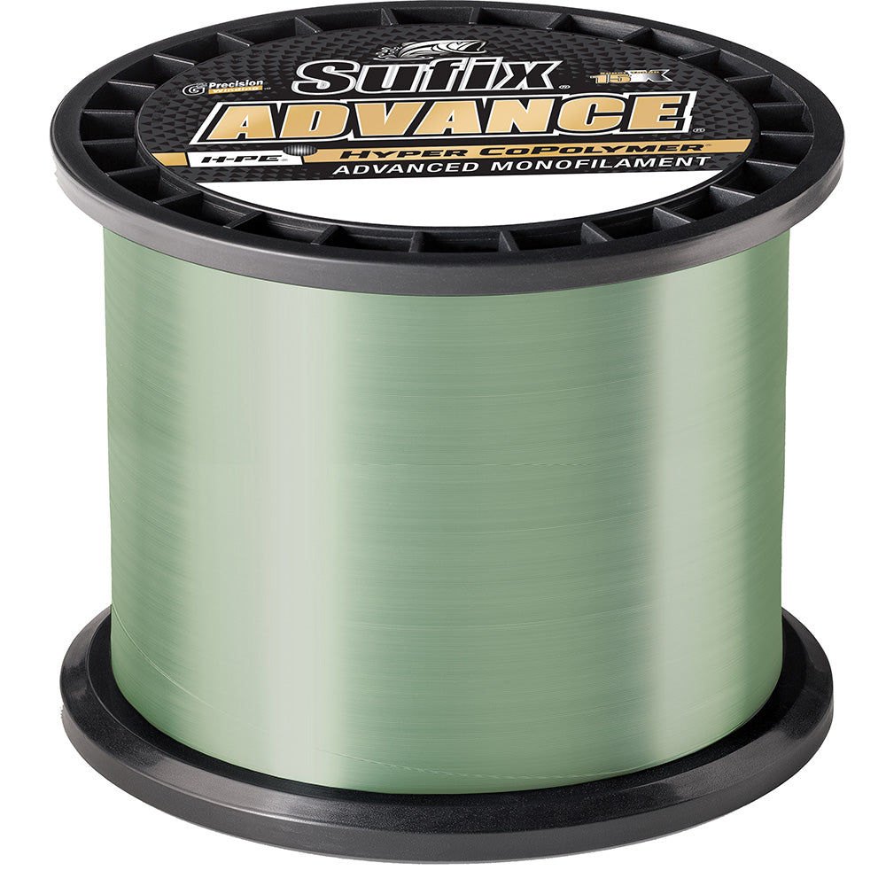 Sufix Advance Low-Vis Green Monofilament - 14lb - 1200yds [604-1014G]