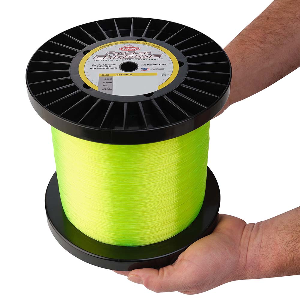 Berkley ProSpec Chrome Hi-Vis Yellow Monofilament - 60 lb - 4750 yds - PSC5B60-HVY [1543432]