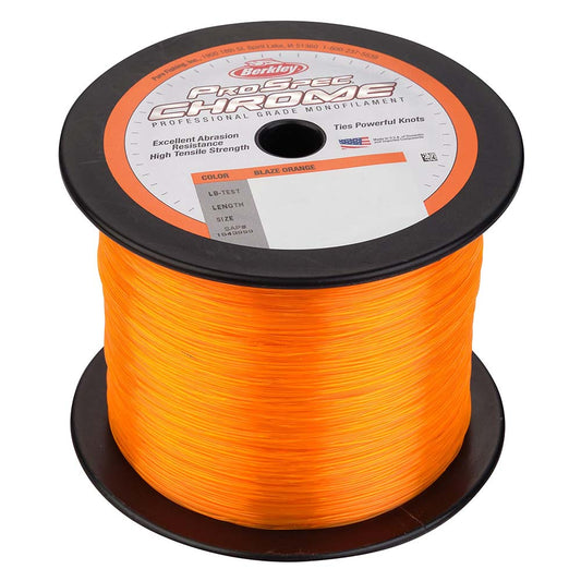 Berkley ProSpec Chrome Blzae Orange Monofilament - 16 lb - 1000 yds - PSC1B16-80 [1543995]