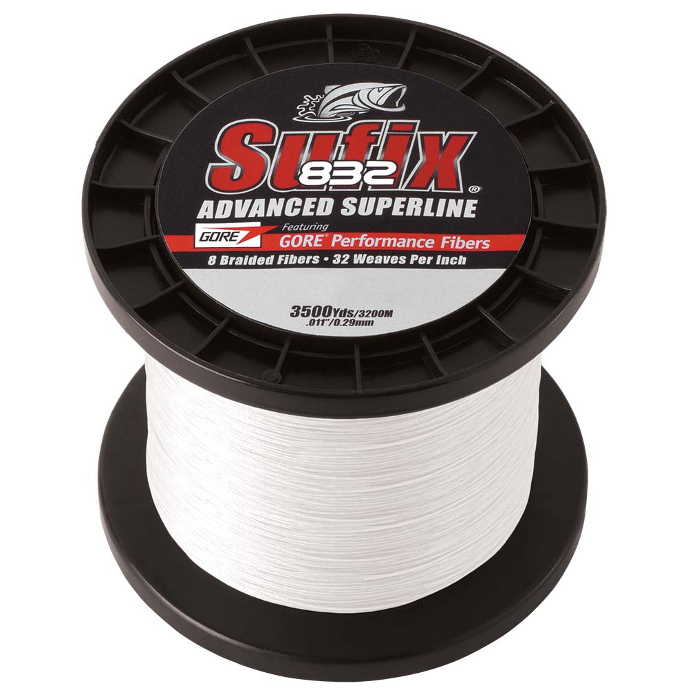 Sufix 832 Advanced Superline Braid - 6lb - Ghost - 3500 yds [660-406GH]