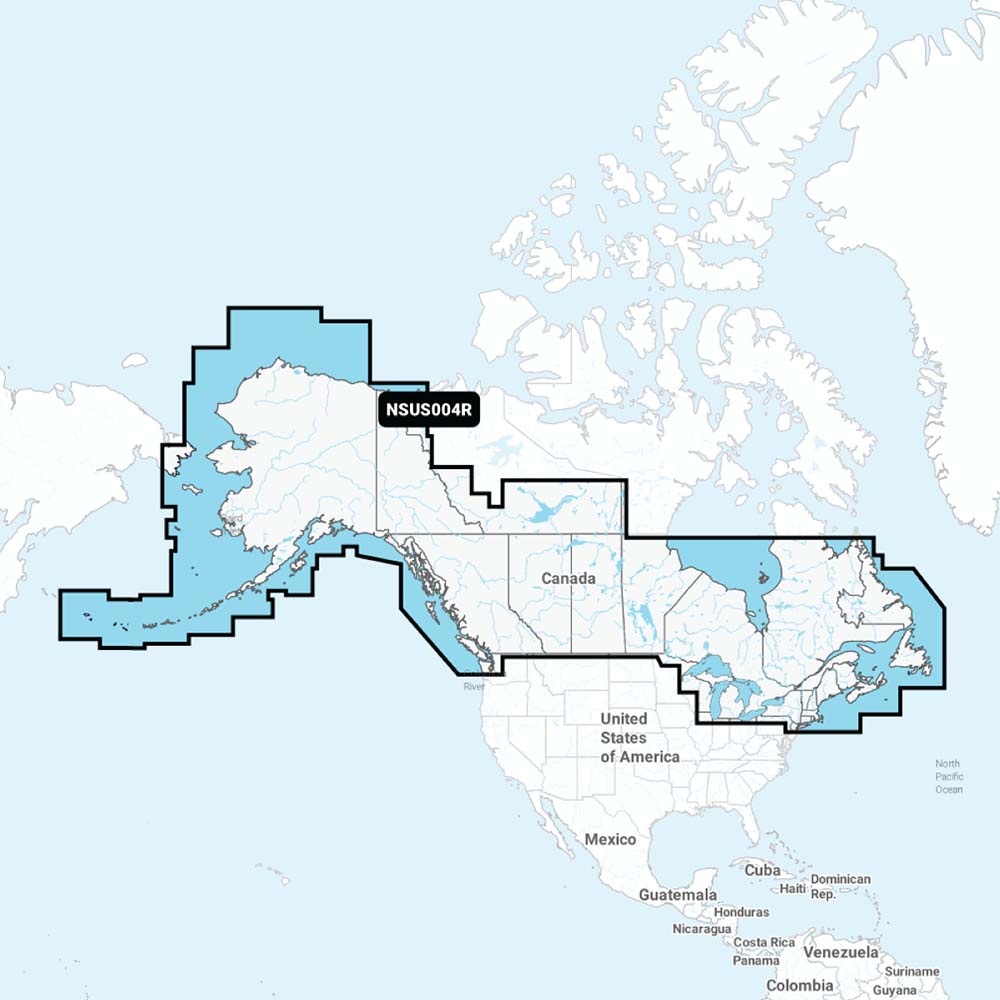 Garmin Navionics+ NSUS004R Canada  Alaska [010-C1288-20]