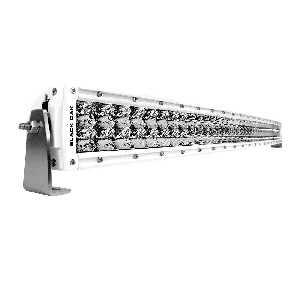 Black Oak Pro Series Curved Double Row Combo 40" Light Bar - White [40CCM-D5OS]