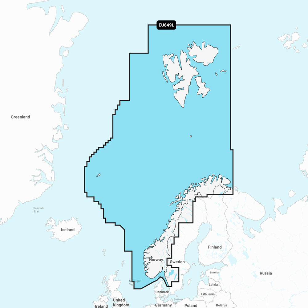 Garmin Navionics+ NSEU649L - Norway - Marine Chart [010-C1276-20]