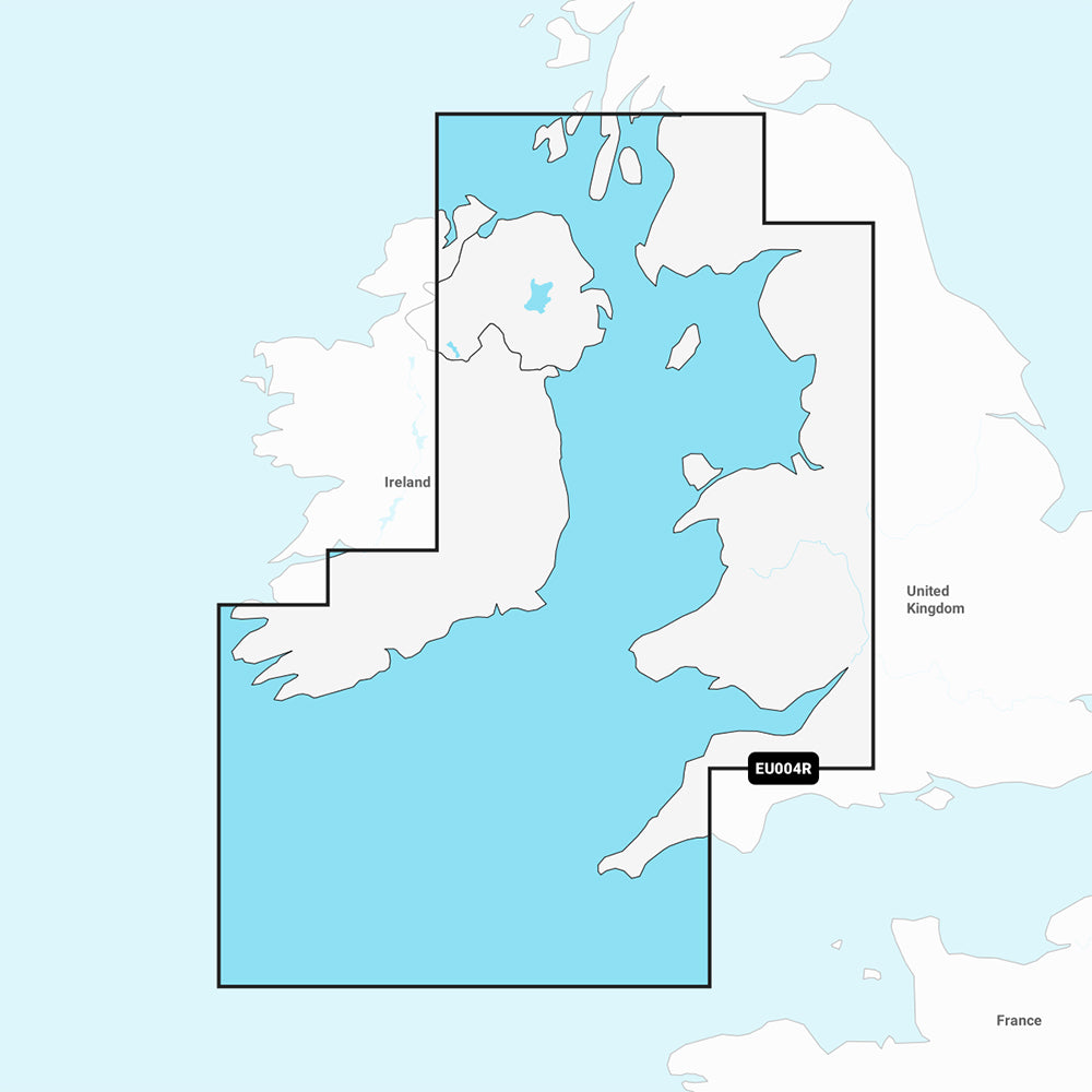 Garmin Navionics Vision+ NVEU004R - Irish Sea - Marine Chart [010-C1232-00]