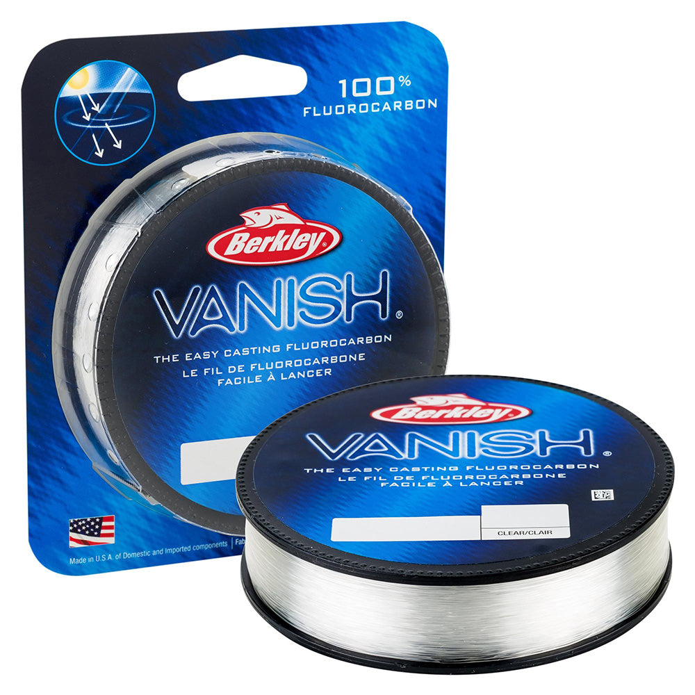 Berkley Vanish Fluorocarbon - 8lbs - 250yds - Clear [1562612]